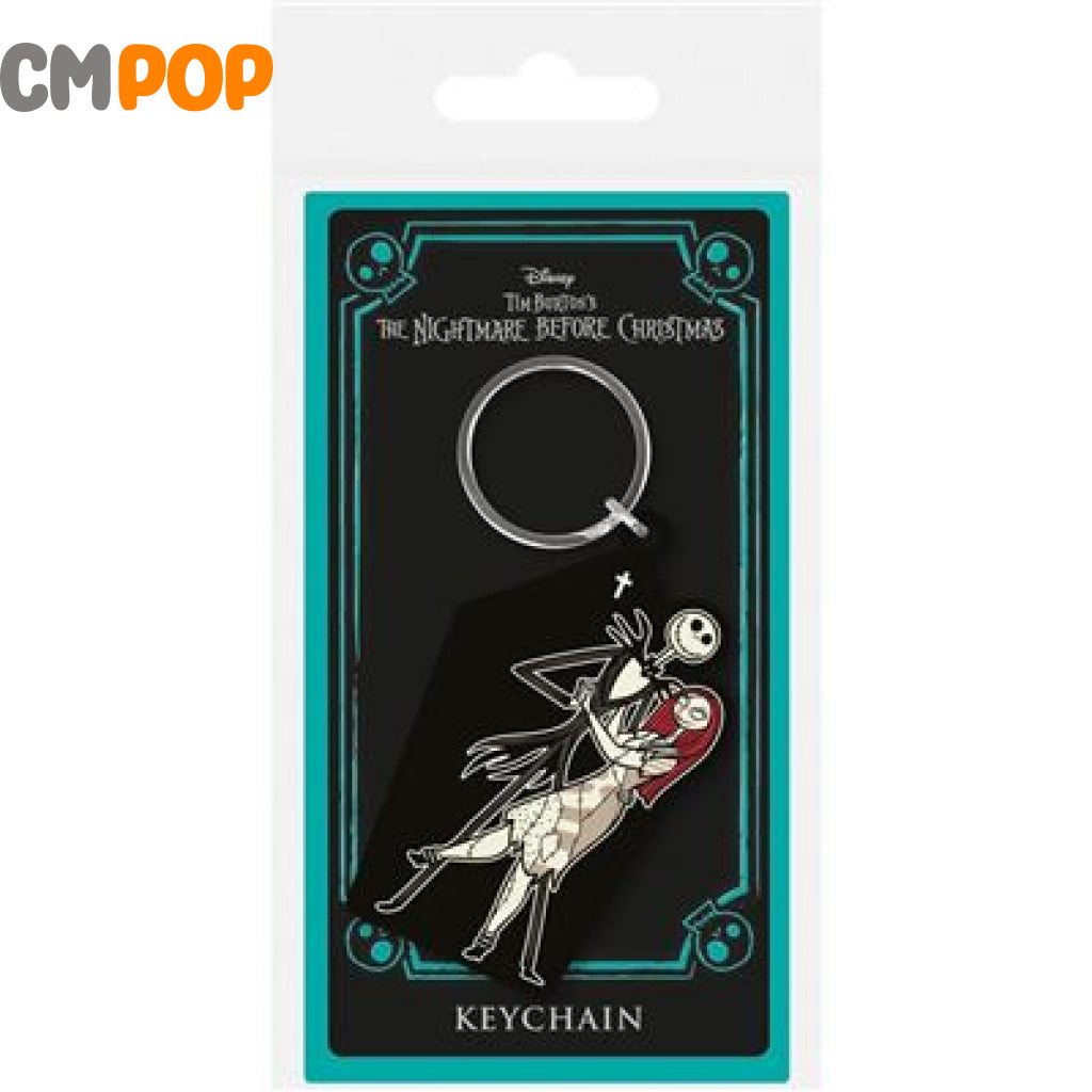 Jack and Sally Coffin -Disney - The Nightmare Before Christmas - Key Chain Keychain