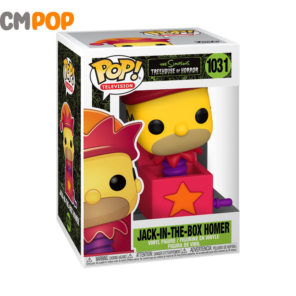 Jack In The Box Homer - #1031 Funko Pop! Simpsons Pop