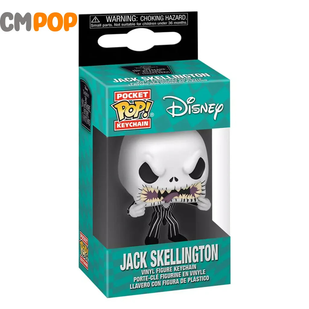 Jack Scary Face - Funko Pop! - The Nightmare Before Christmas - Keychain Funko Pop