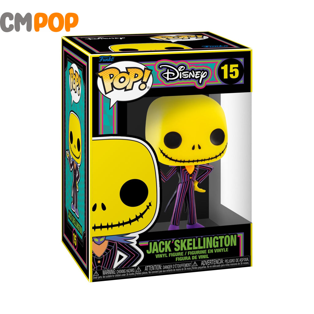 Jack Skellington Blacklight - #15 Funko Pop! Disney Pop