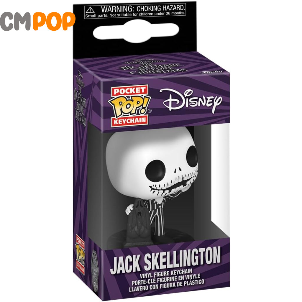 Jack Skellington - Funko Pop! Keychain The Night Before Christmas Disney Pop