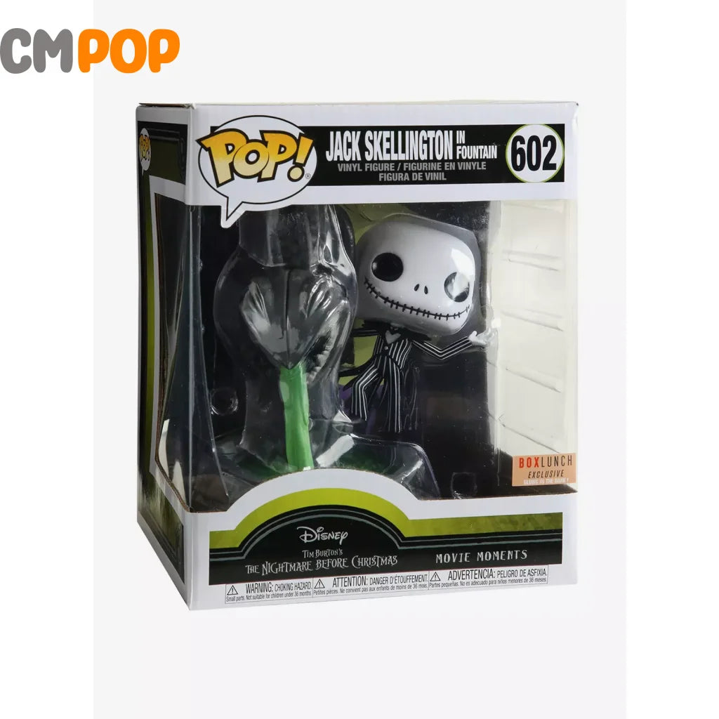 Jack Skellington In Fountain - #602 Funko Pop! Disney Movie Moments The Nightmare Before Christmas
