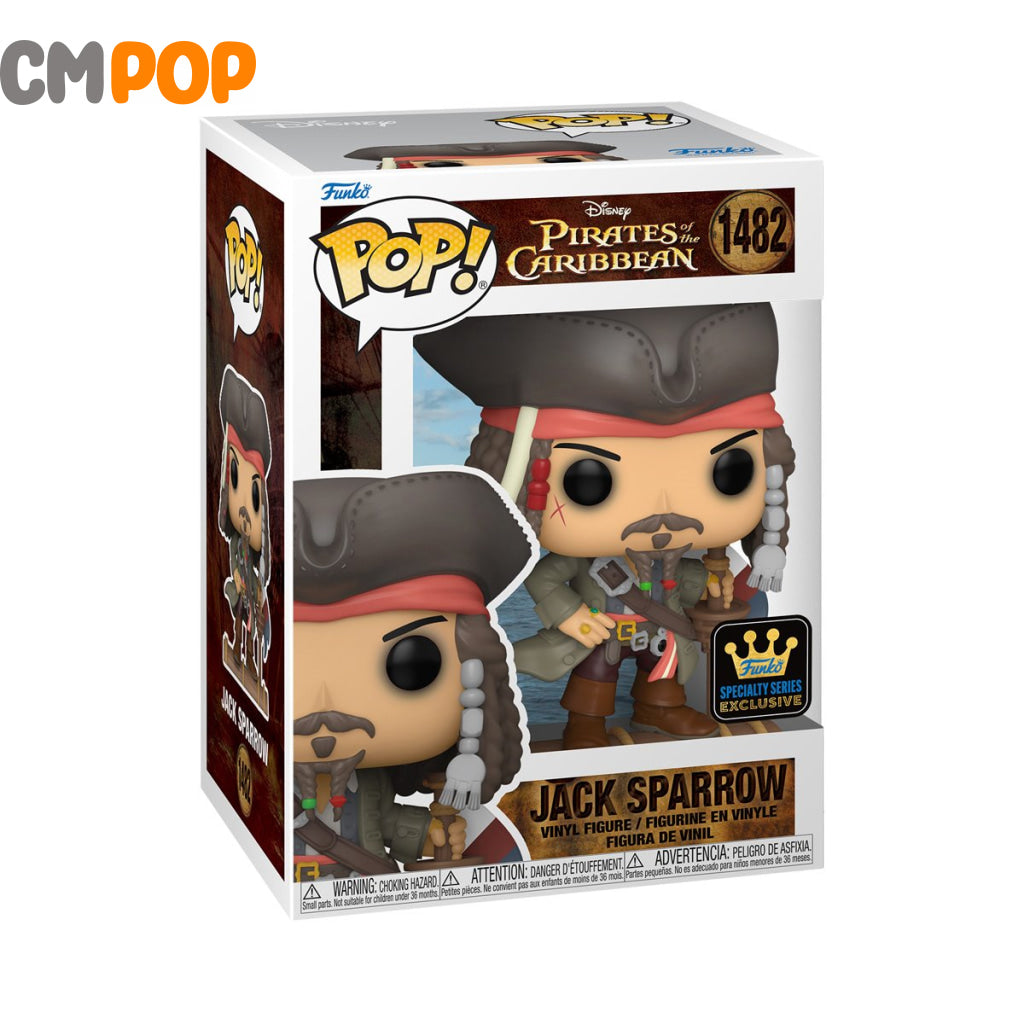 Jack Sparrow - #1482 Funko Pop! Disney Pirates Of The Caribbean Specialty Series Exclusive Pop