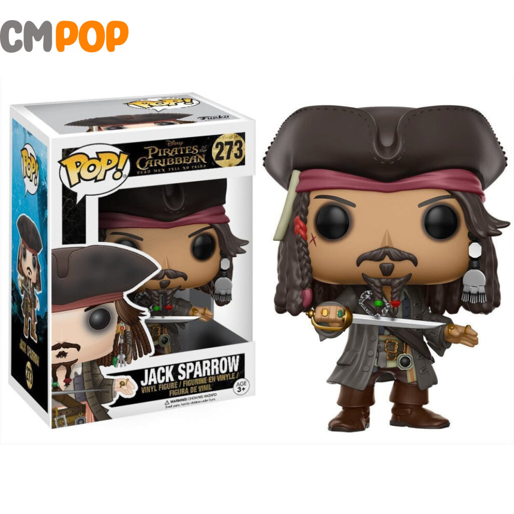 Jack Sparrow - #273 Funko Pop! Disney Pirates Of The Caribbean Pop