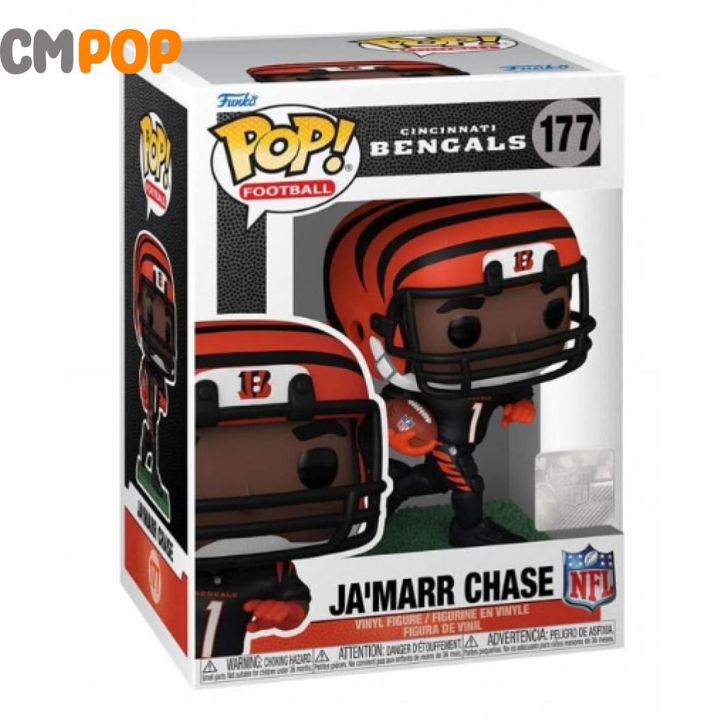 Nfl Ja’marr Chase - #177 Funko Pop! Sports Pop