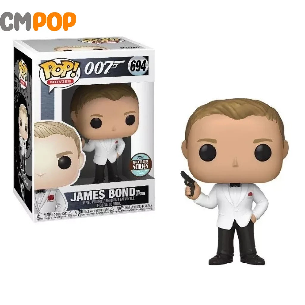 James Bond From Spectre - #694 - Funko Pop! - Movies - 007 - Specialty Series Exclusive