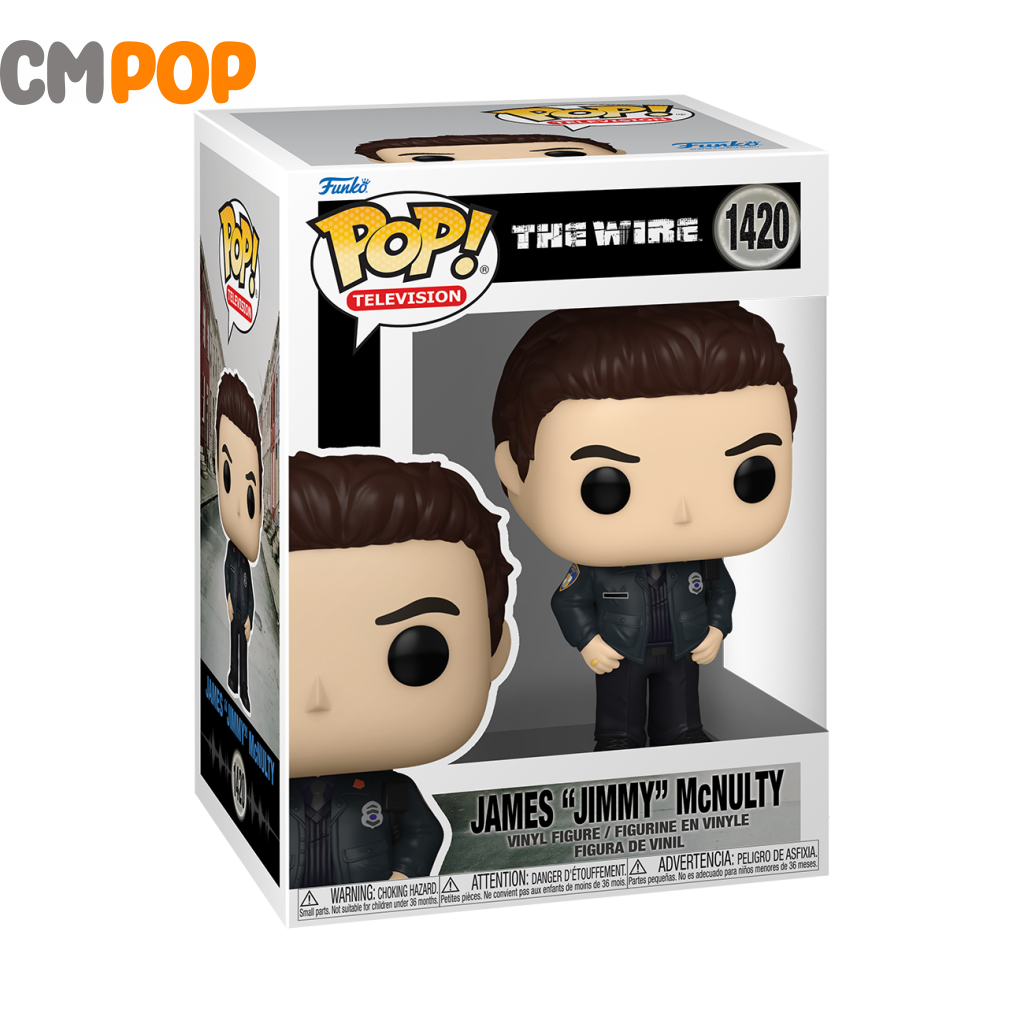 James Jimmy Mcnulty - #1420 Funko Pop! The Wire Pop