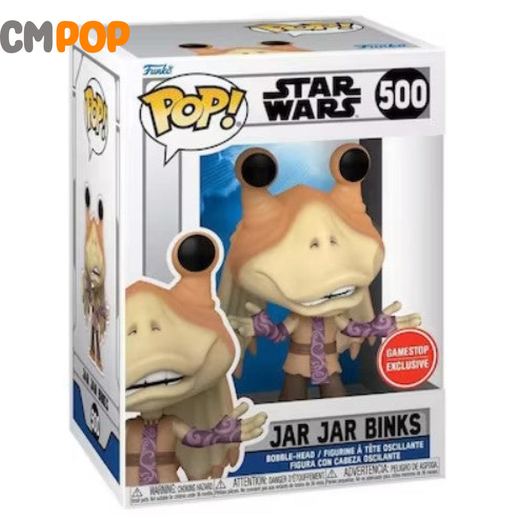 Jar Binks - #500 Funko Pop! Star Wars Gamestop Exclusive Pop