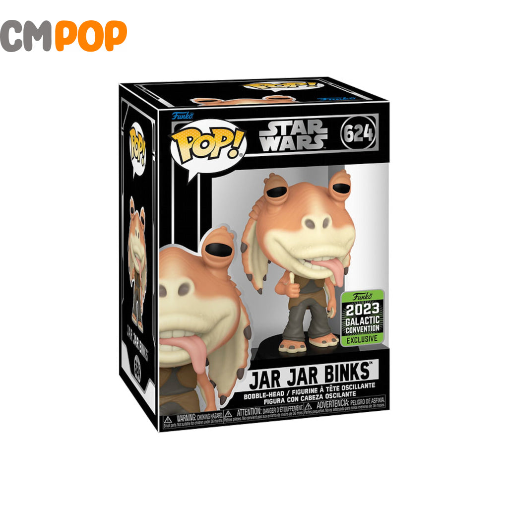 Jar Binks - #624 Funko Pop! Star Wars 2023 Galactic Convetion Exclusive Pop