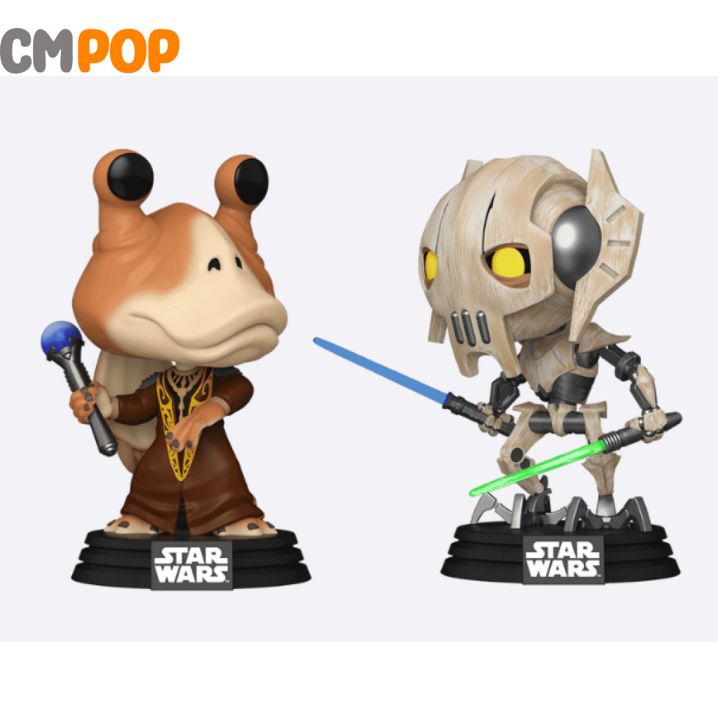 Jar Binks Vs. General Grievous 2Pk - Funko Pop! Star Wars Gamestop Exclusive Pop