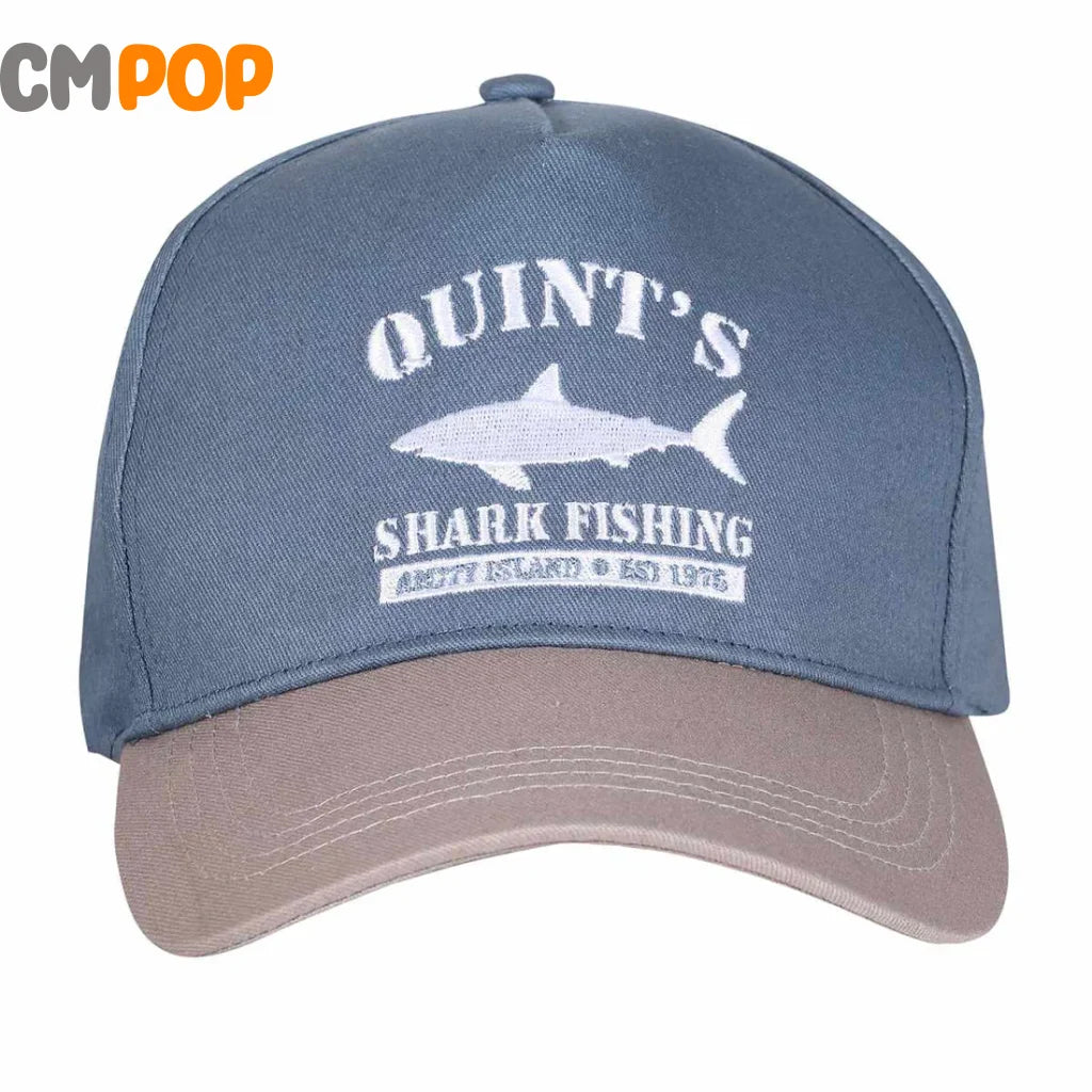 Jaws - Quints Shark Fishing - Snapback Cap - Size: One Size Caps