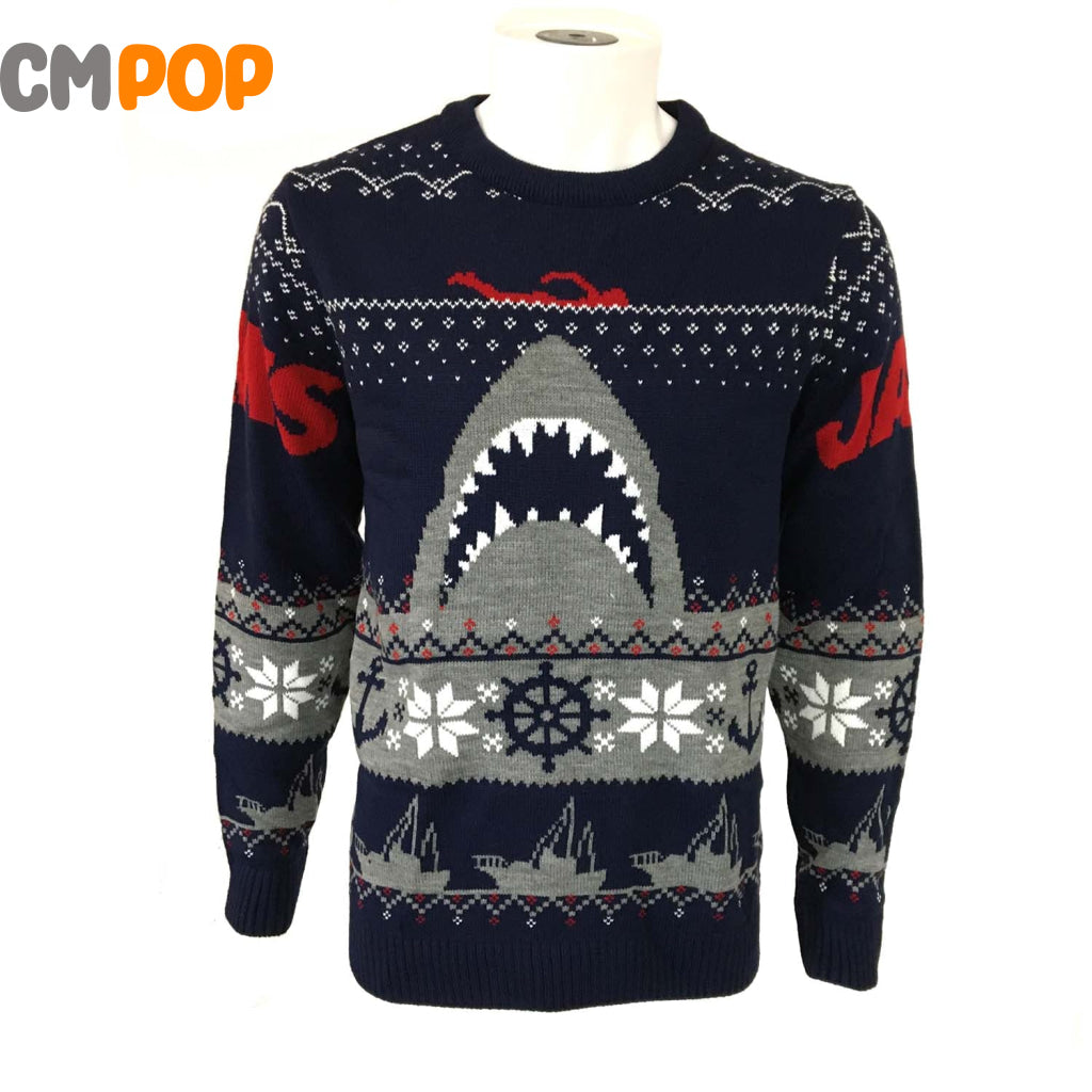 Jaws - Shark (Knitted) Jumper- Size: Large
