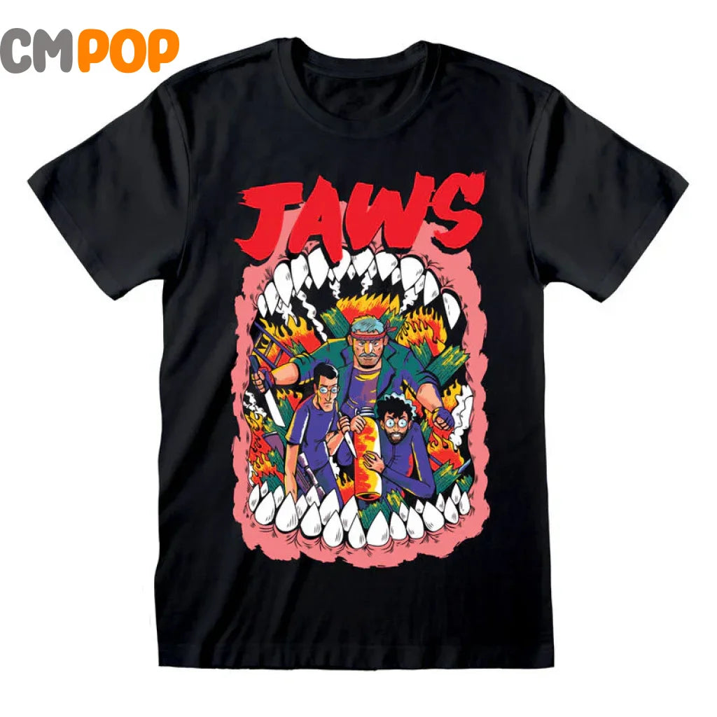 Jaws - Stylised Poster - T-Shirt