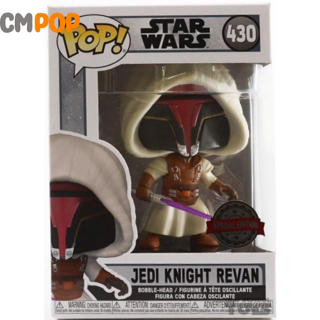 Jedi Knight Revan - #430 - Funko Pop! - Star Wars - Special Edition