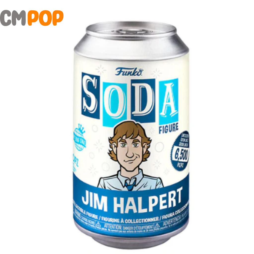 Jim Halpert - Funko Vinyl Soda 6 500 Pieces The Office Tv Chance Of Chase