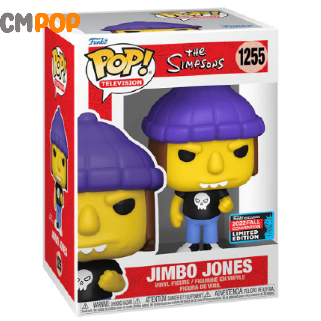 Jimbo Jones - #1255 Funko Pop! The Simpsons Nycc 2022 Exclusive Pop