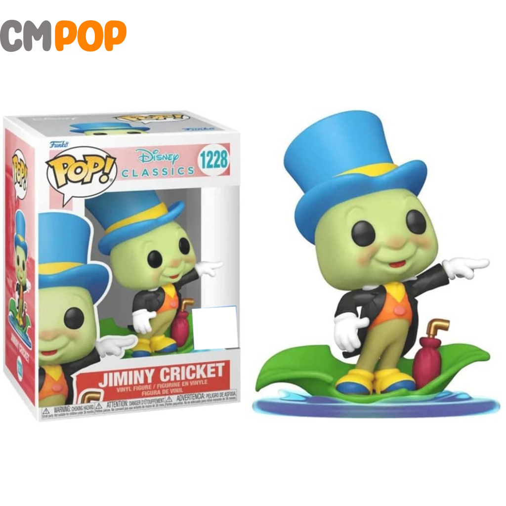 Jiminy Cricket - #1228 Funko Pop! Disney Pop