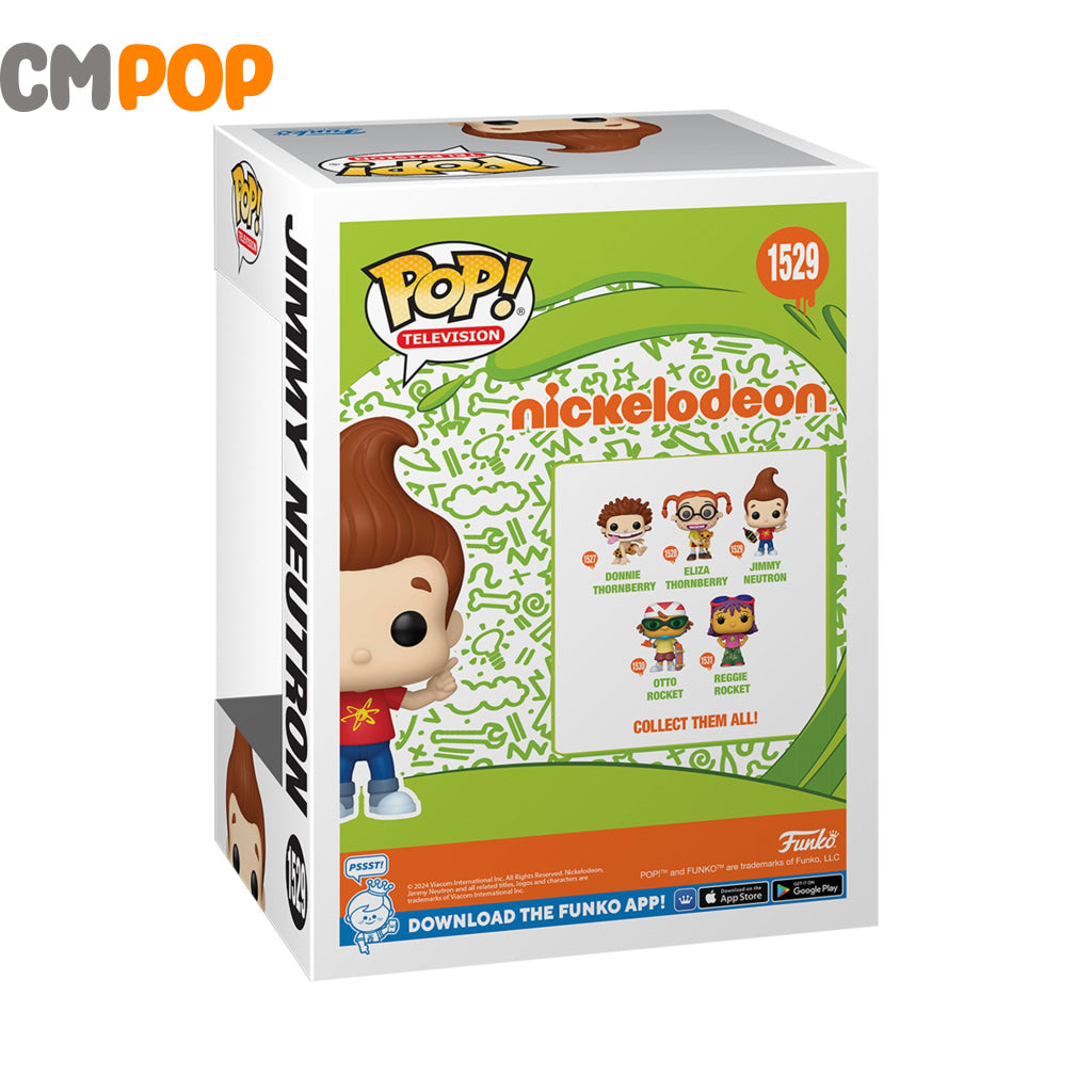 Jimmy Neutron - #1529 Funko Pop! Tv Nickelodeon Rewind Pop