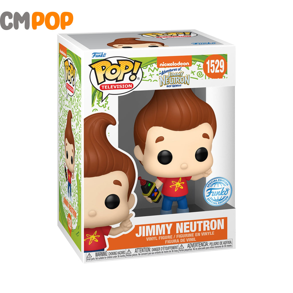 Jimmy Neutron - #1529 Funko Pop! Tv Nickelodeon Rewind Pop