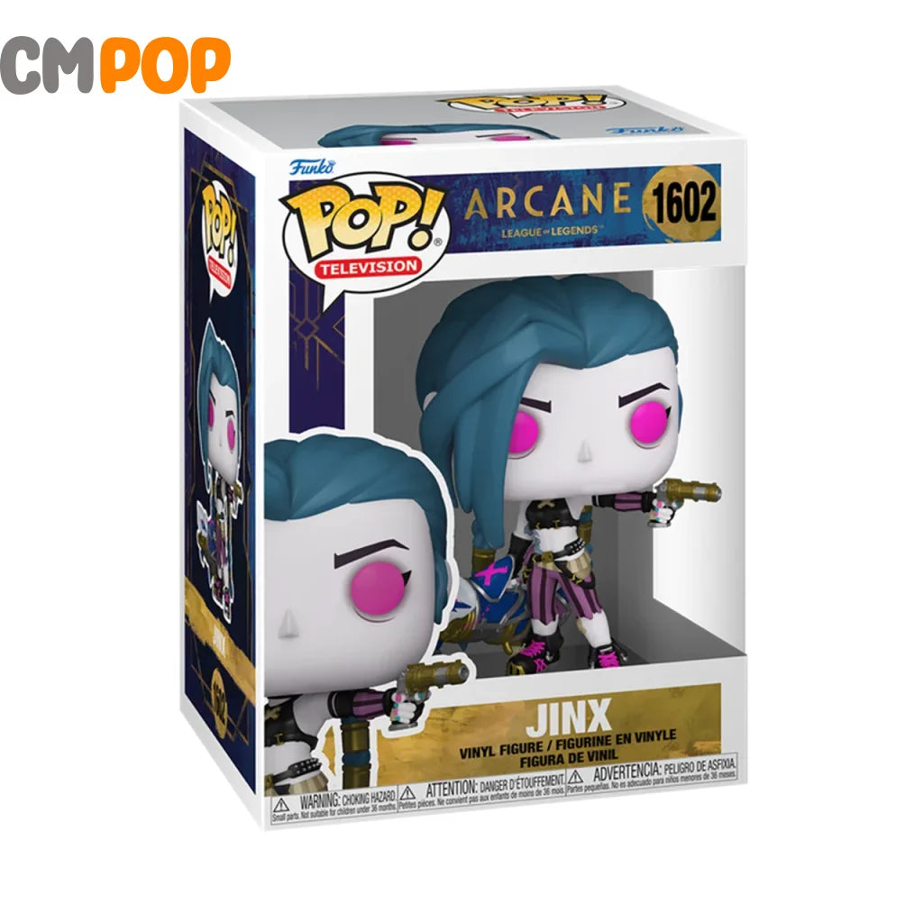 Jinx - #1602 Funko Pop! Television Arcane League Of Legends Pop