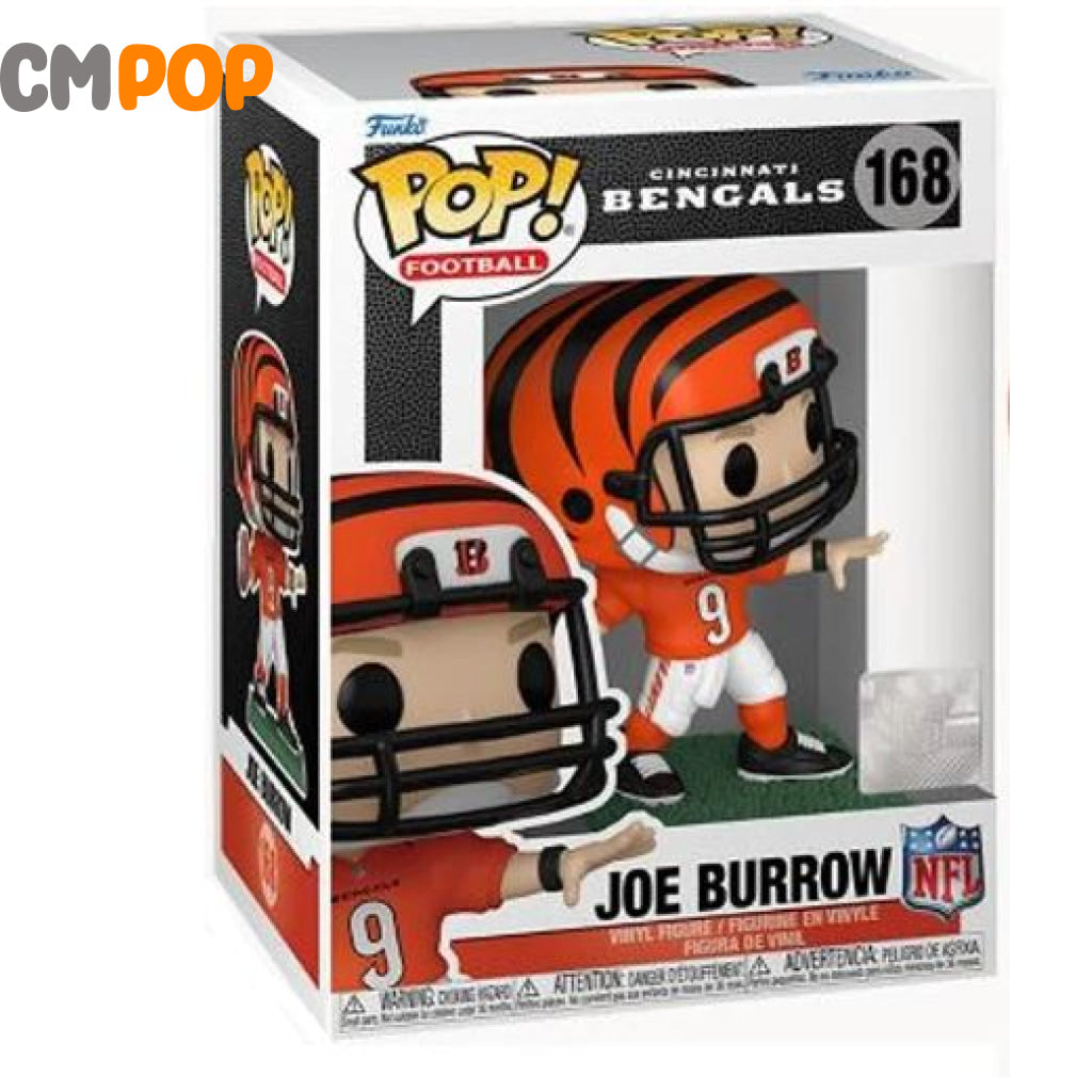 Joe Burrow - Cincinnati Bengals #168 Funko Pop! Nfl Sports Pop