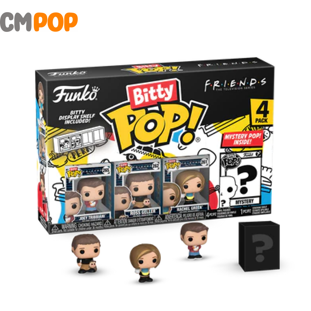Joey -Friends- Bitty Pop 4 Pack Pop! - Funko Friends