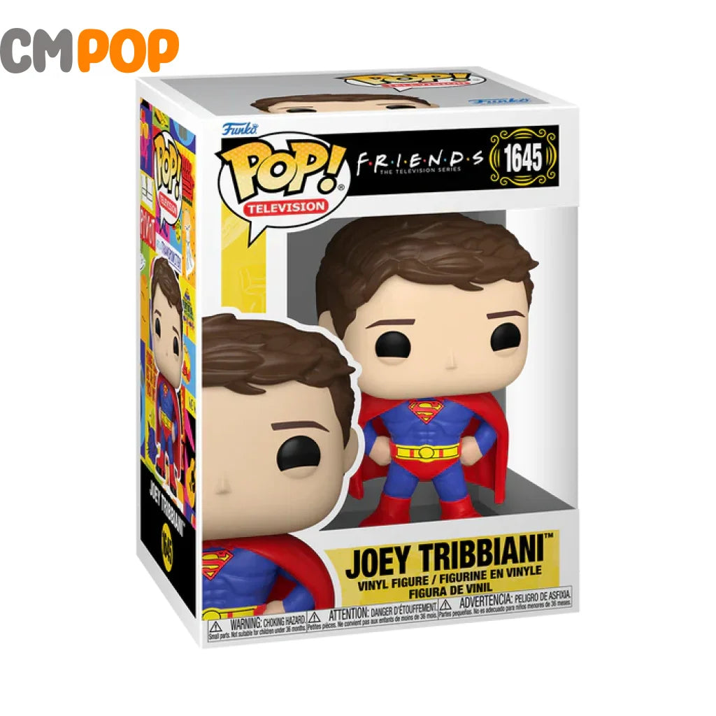 Joey Tribbiani (Superman) - #1645 Funko Pop! Television Friends