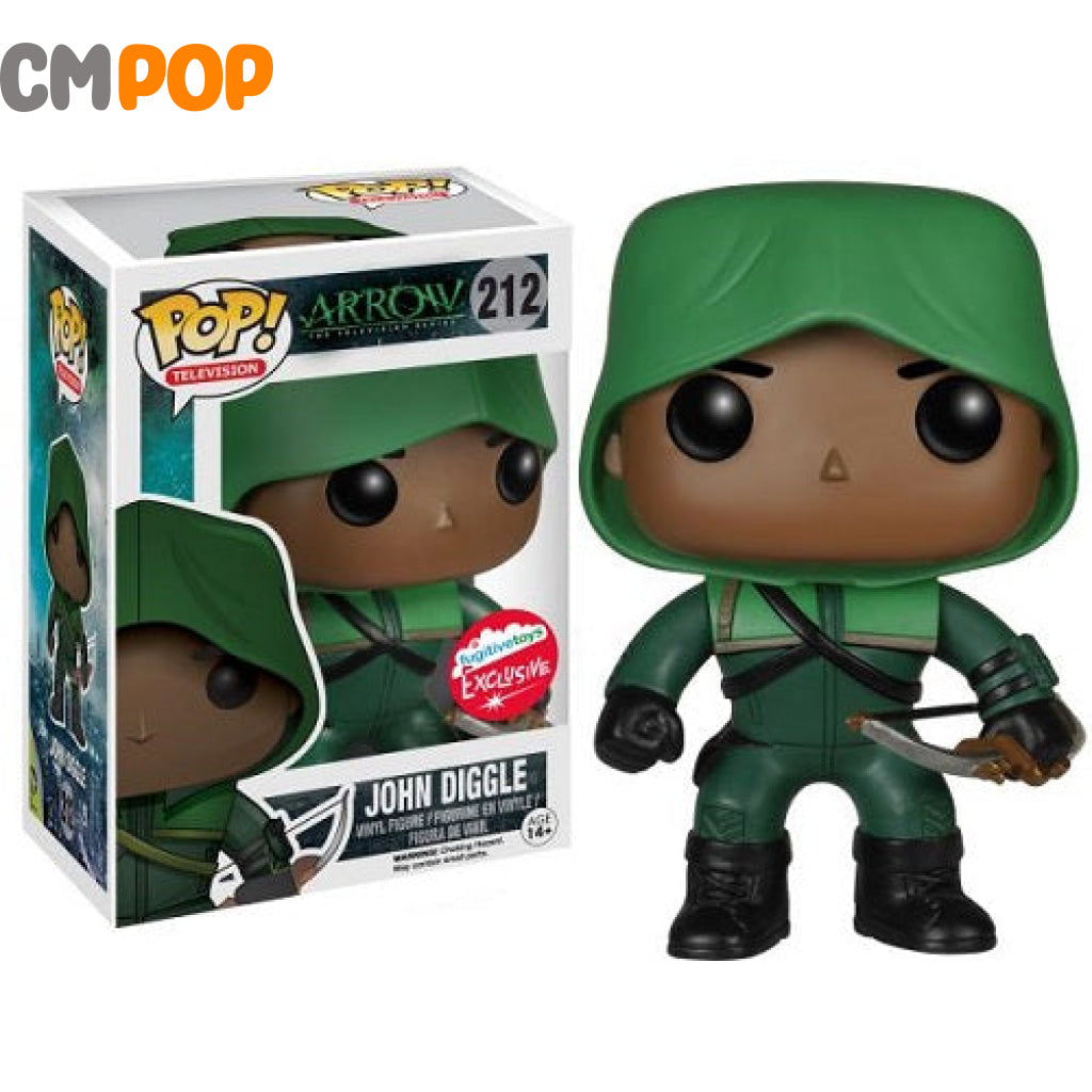 John Diggle - #212 - Funko Pop! - Television - Arrow - Fugitive Toys Exclusive Funko Pop