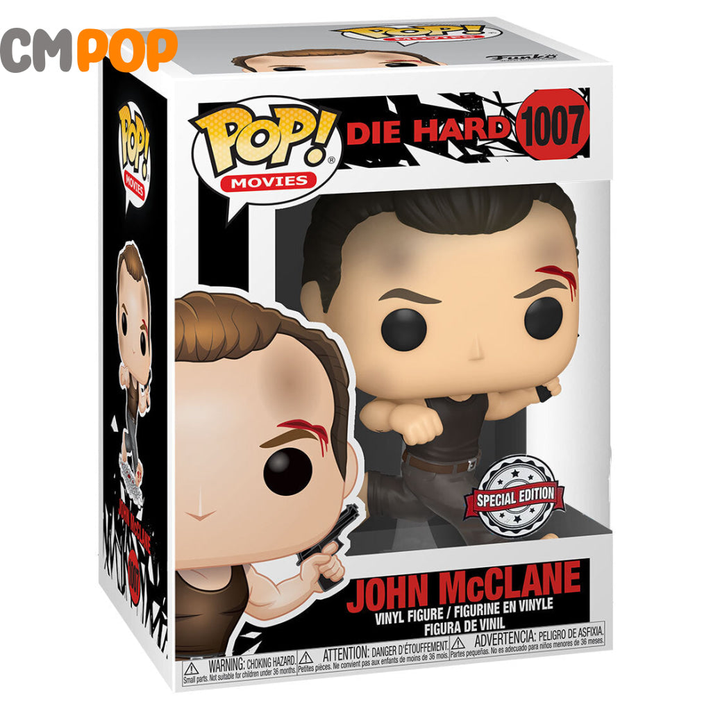 John Mcclane - #1007 Funko Pop! Movies Die Hard Special Edition Pop