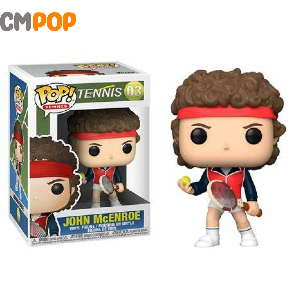John McEnroe - #03 - Funko Pop! - Tennis Funko Pop