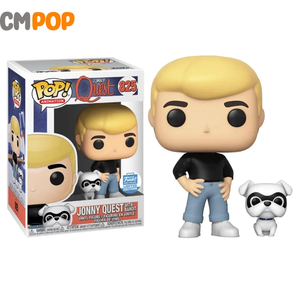 Johnny Quest With Bandit - #825 Funko Pop! Animation Exclusive