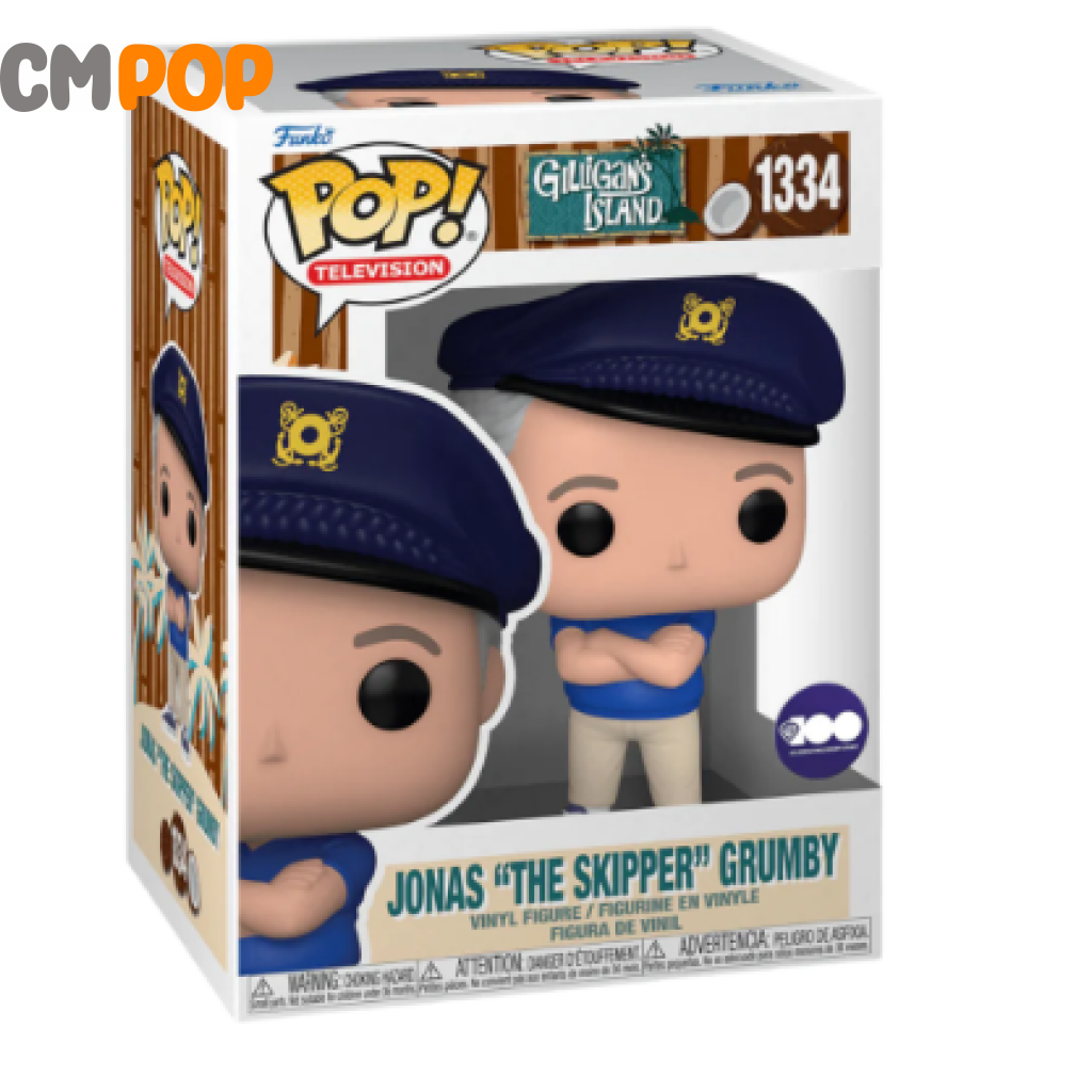 Jonas ‘The Skipper’ Grumby #1334 Funko Pop! - Gilligan’s Island