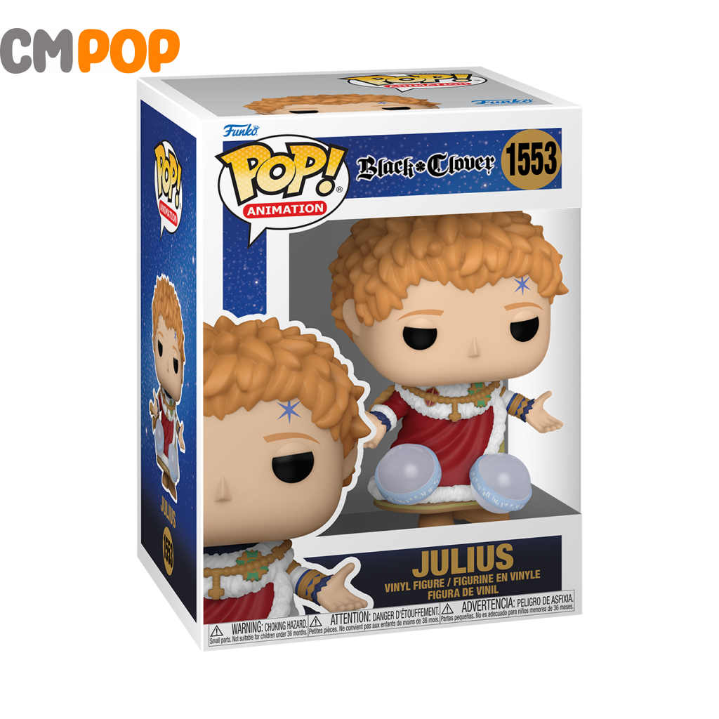 Julius - #1553- Funko Pop! Black Clover Animation Pop