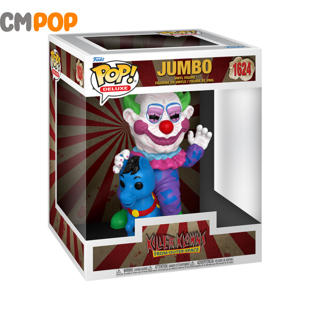 Jumbo Deluxe - Killer Klowns From Outer Space #1624- Funko Pop! Movies Pop