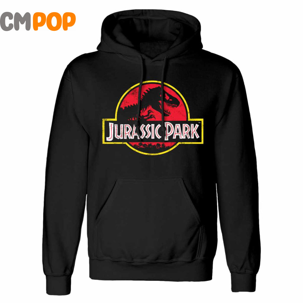 Jurassic Park - Classic Logo (Pullover Hoodie) Size: Large
