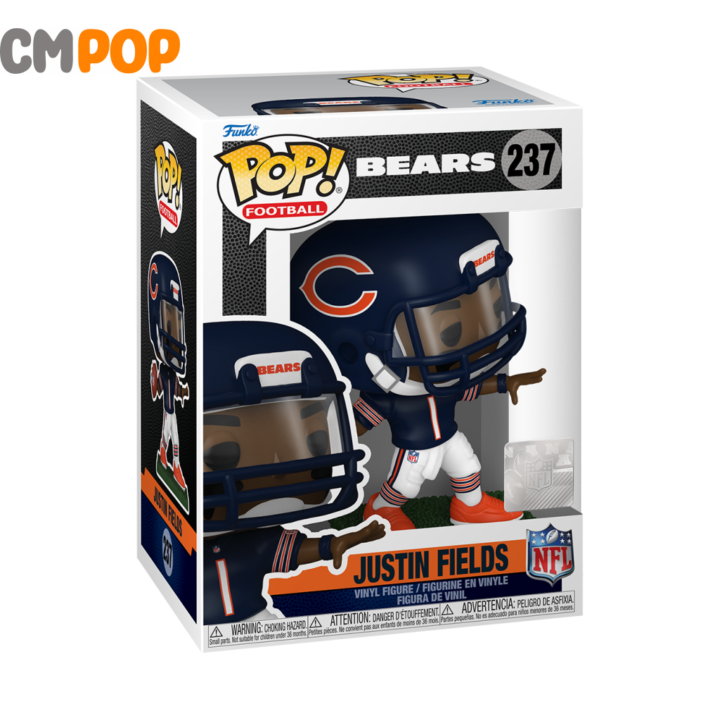 Justin Fields - #243 Funko Pop! Chicago Bears Nfl Pop