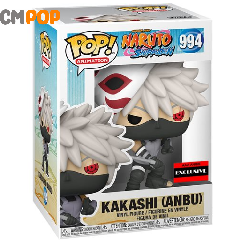 Kakashi (Anbu) - #994 Funko Pop! Naruto Shippuden Aaa Anime Exclusive Pop