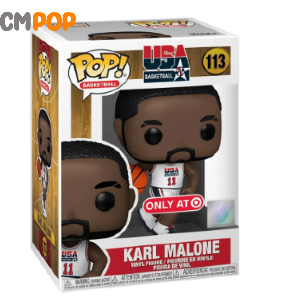Karl Malone - #113 Funko Pop! Nba Target Exclusive Pop