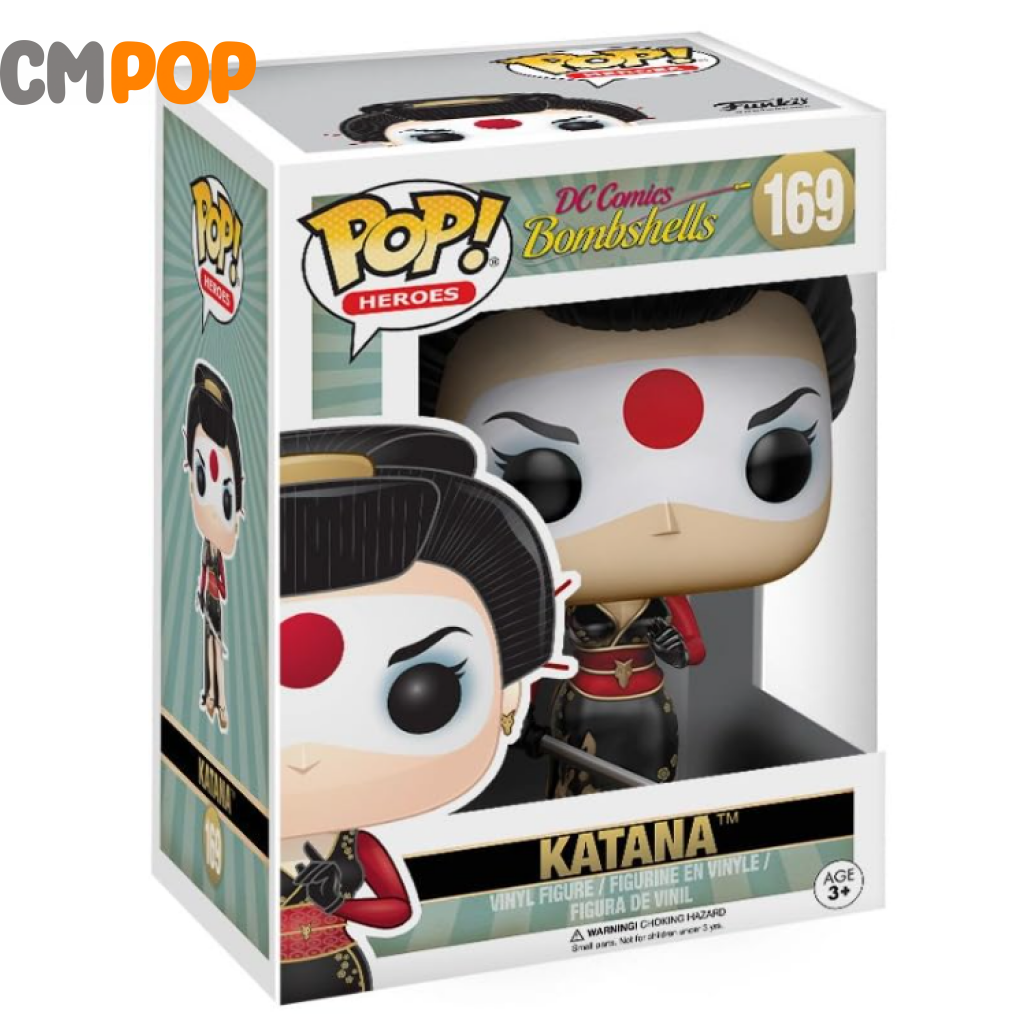 Katana - #169 Funko Pop! Dc Bombshells Pop