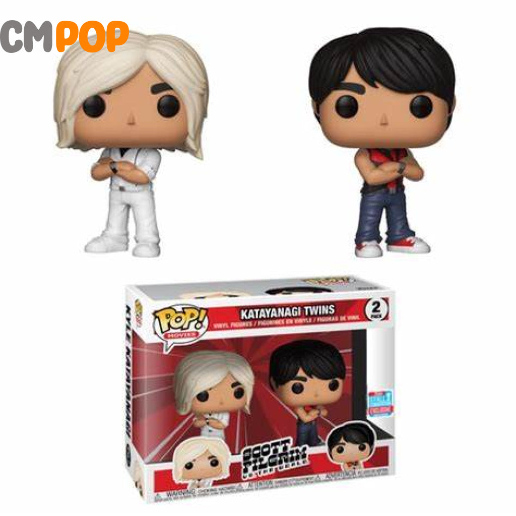 Katayanagi Twins - 2 Pack Funko Pop! Movies Scott Pilgrim Convention Exclusive