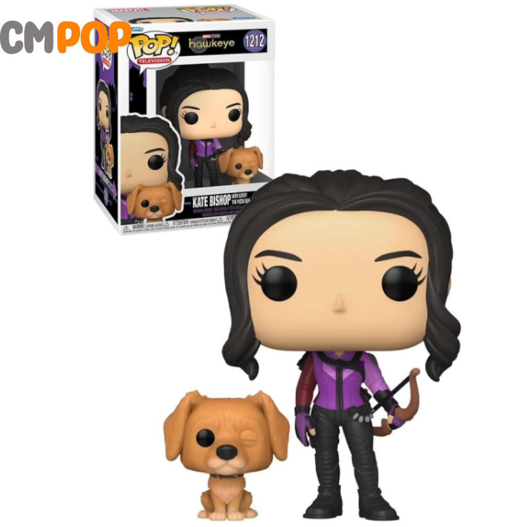 Kate Bishop With Lucky Pizza Dog - #1212 Funko Pop! Hawkeye Series Pop