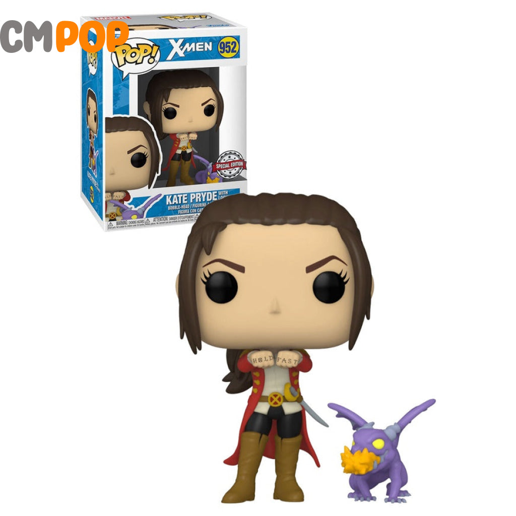 Kate Pryde With Lockheed - #952 Funko Pop! X-Men Special Edition Pop