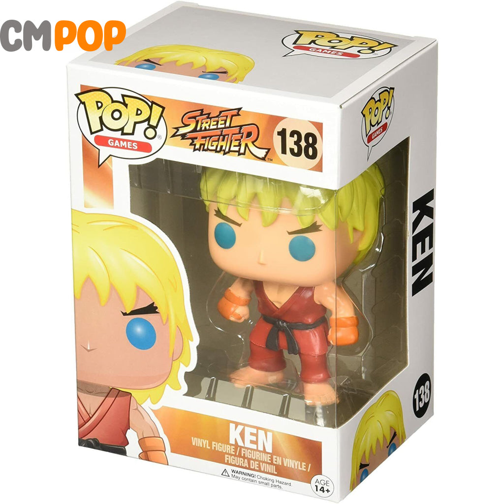 Ken - #138 Funko Pop! Street Fighter Pop