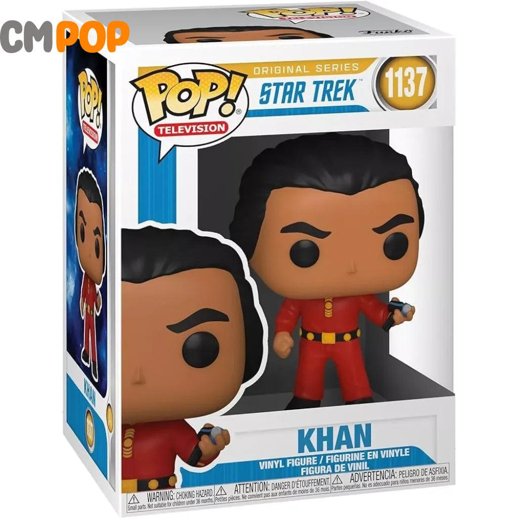 Khan - #1137 Funko Pop! Television Star Trek