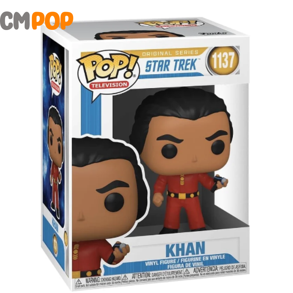Khan - #1137 Star Trek Funko Pop! Pop Oob