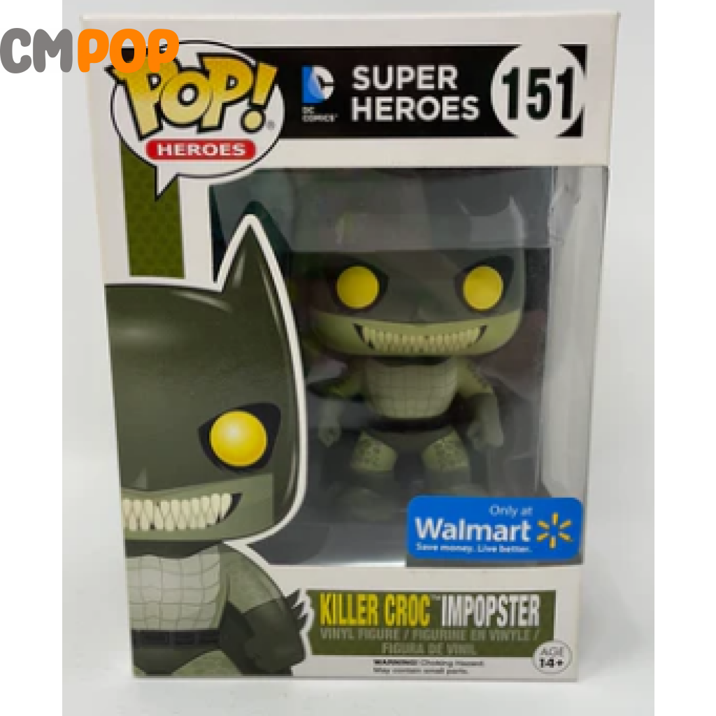 Killer Croc Imposter - #151 Funko Pop! Walmart Exclusive Pop