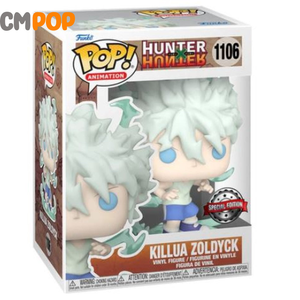 Killua Zoldyck- #1106 - Funko Pop! Hunter Special Edition Pop