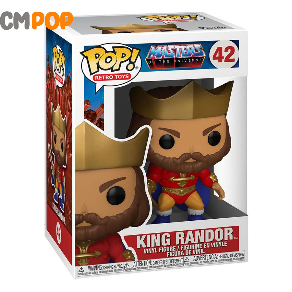 King Randor - #42 Funko Pop! Retro Toys Masters Of The Universe Pop