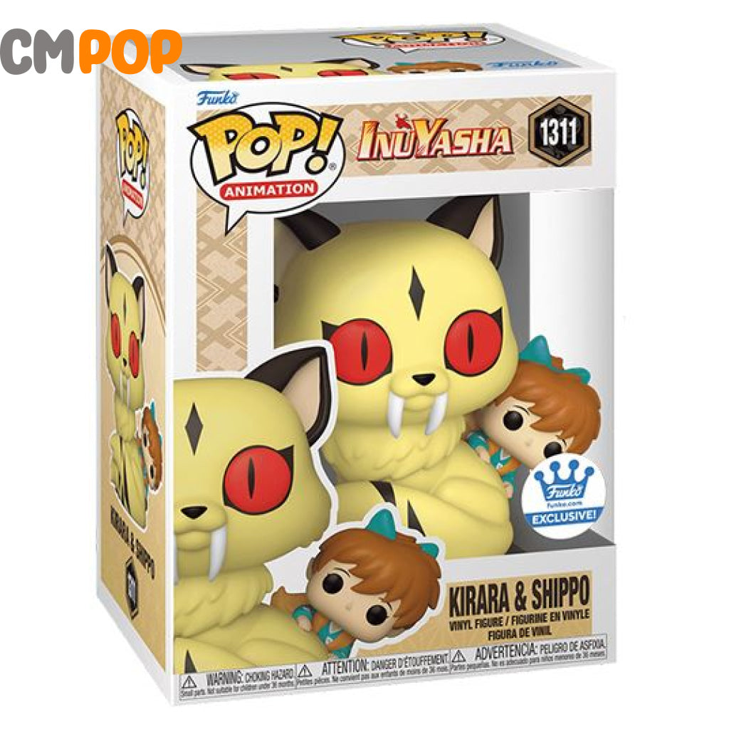 Kirara & Shippo - #1311 Funko Pop! Inuyasha Shop Exclusive Pop
