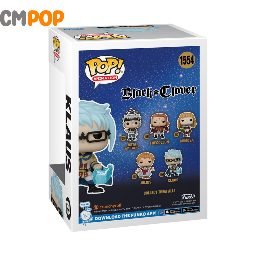 Klaus - #1554- Funko Pop! Black Clover Animation Pop